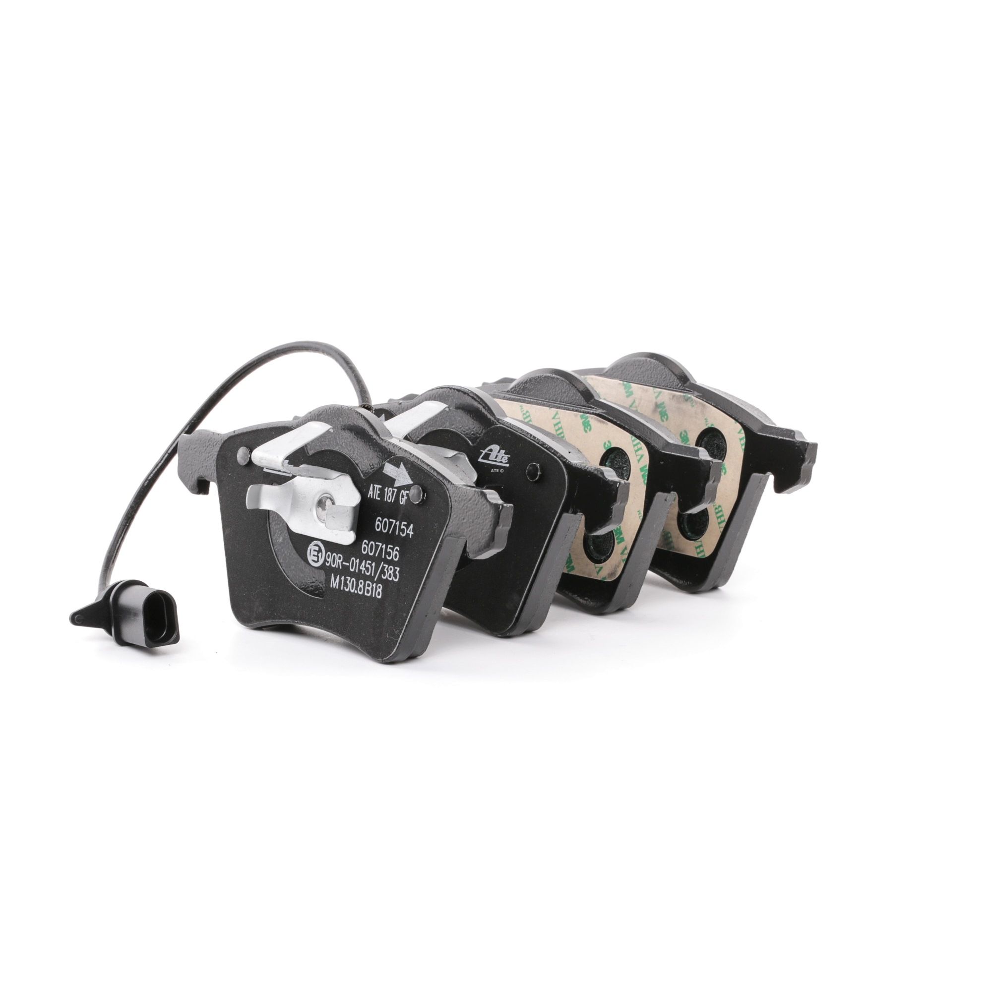 ATE 13.0460-7154.2 Brake pad set incl. wear warning contact-image-956231