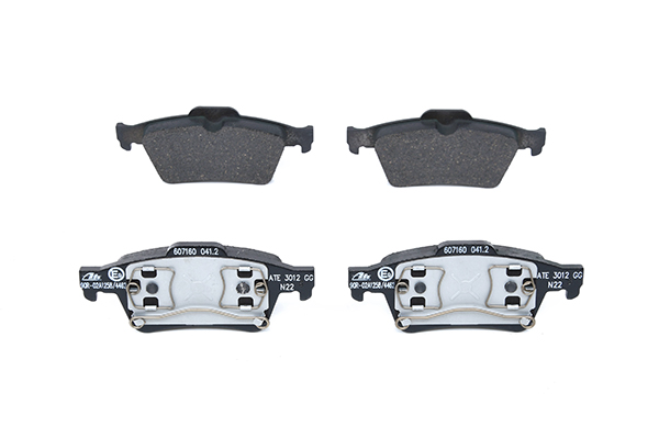 ATE 13.0460-7160.2 Brake pad set excl. wear warning contact-image-956237