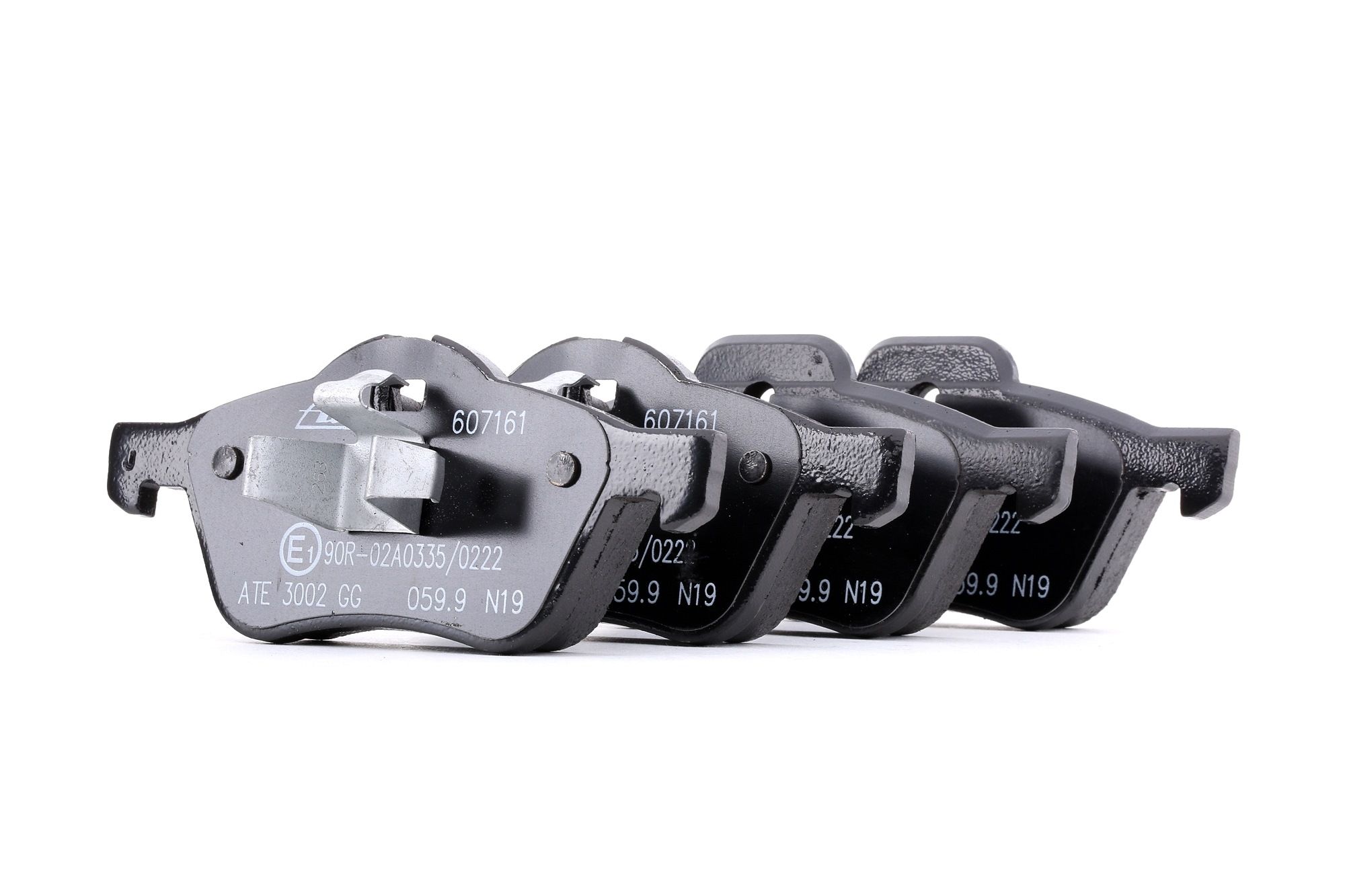 ATE 13.0460-7161.2 Brake pad set excl. wear warning contact-image-956238
