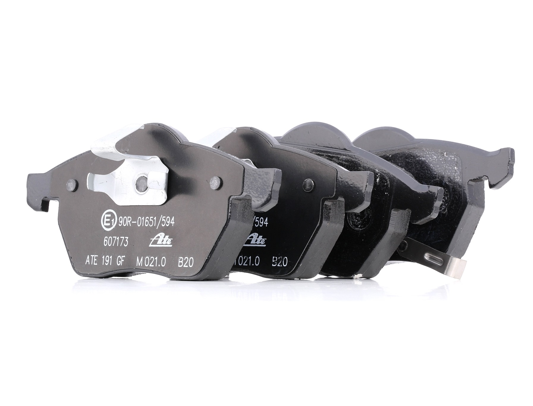 ATE 13.0460-7173.2 Brake pad set with acoustic wear warning-image-956250