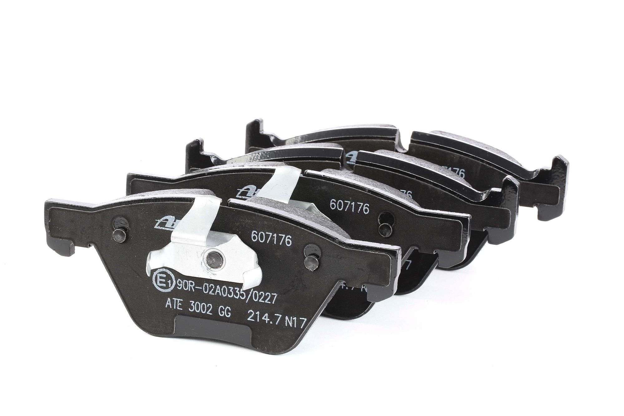 ATE 13.0460-7176.2 Brake pad set excl. wear warning contact-image-956253