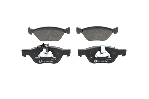 ATE 13.0460-7180.2 Brake pad set incl. wear warning contact-image-956257