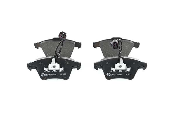 ATE 13.0460-7191.2 Brake pad set incl. wear warning contact-image-956268