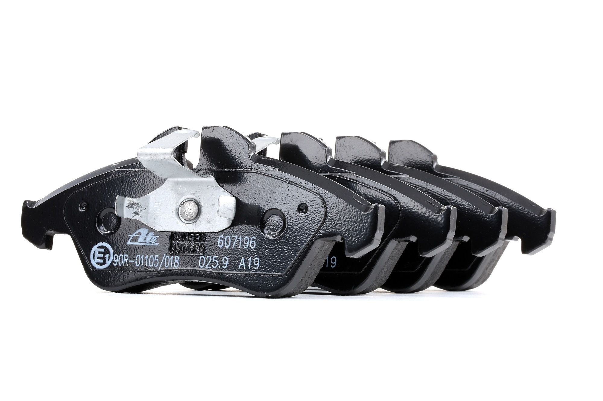 ATE 13.0460-7196.2 Brake pad set excl. wear warning contact-image-956273