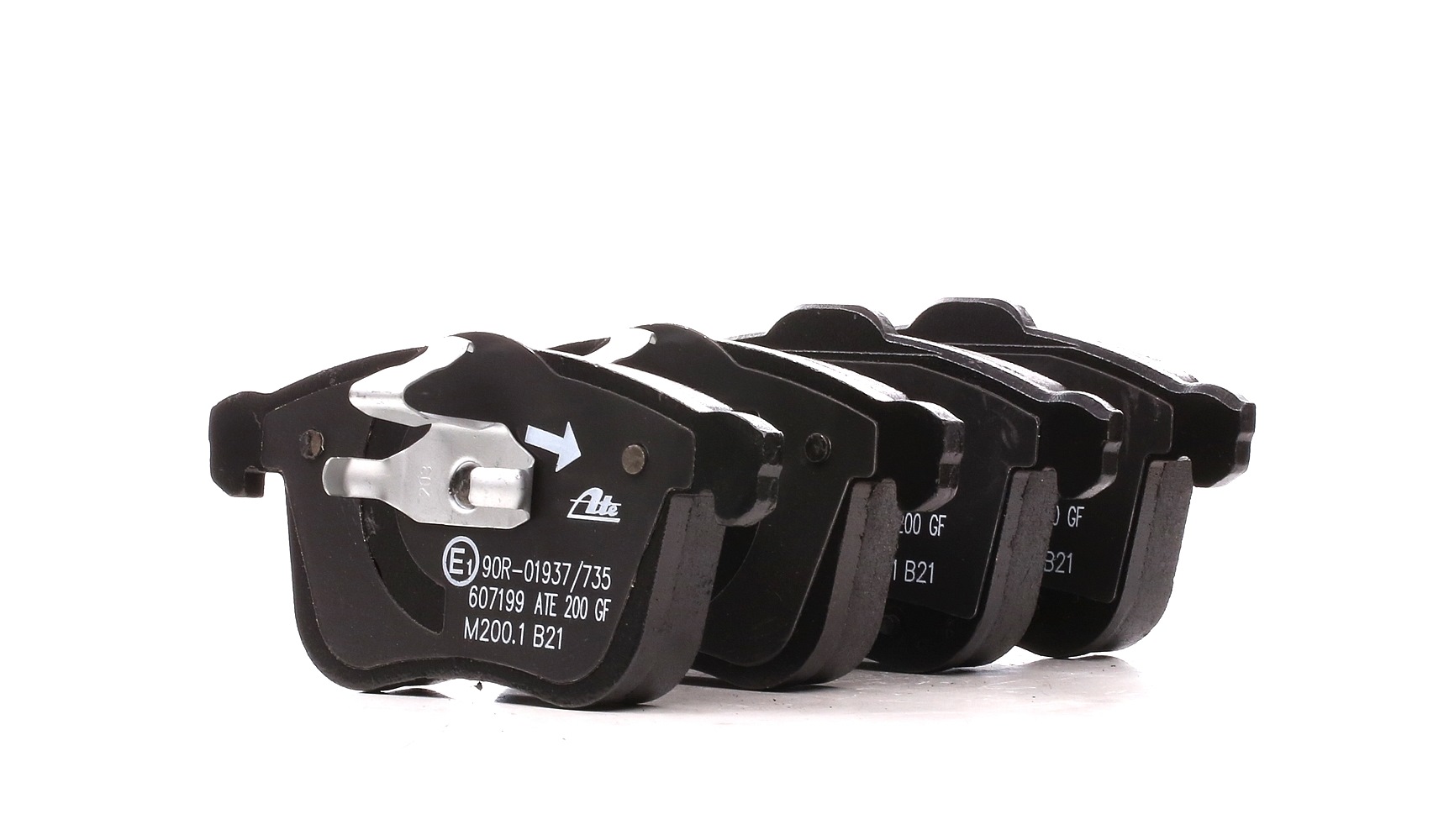 ATE 13.0460-7199.2 Brake pad set excl. wear warning contact-image-956274