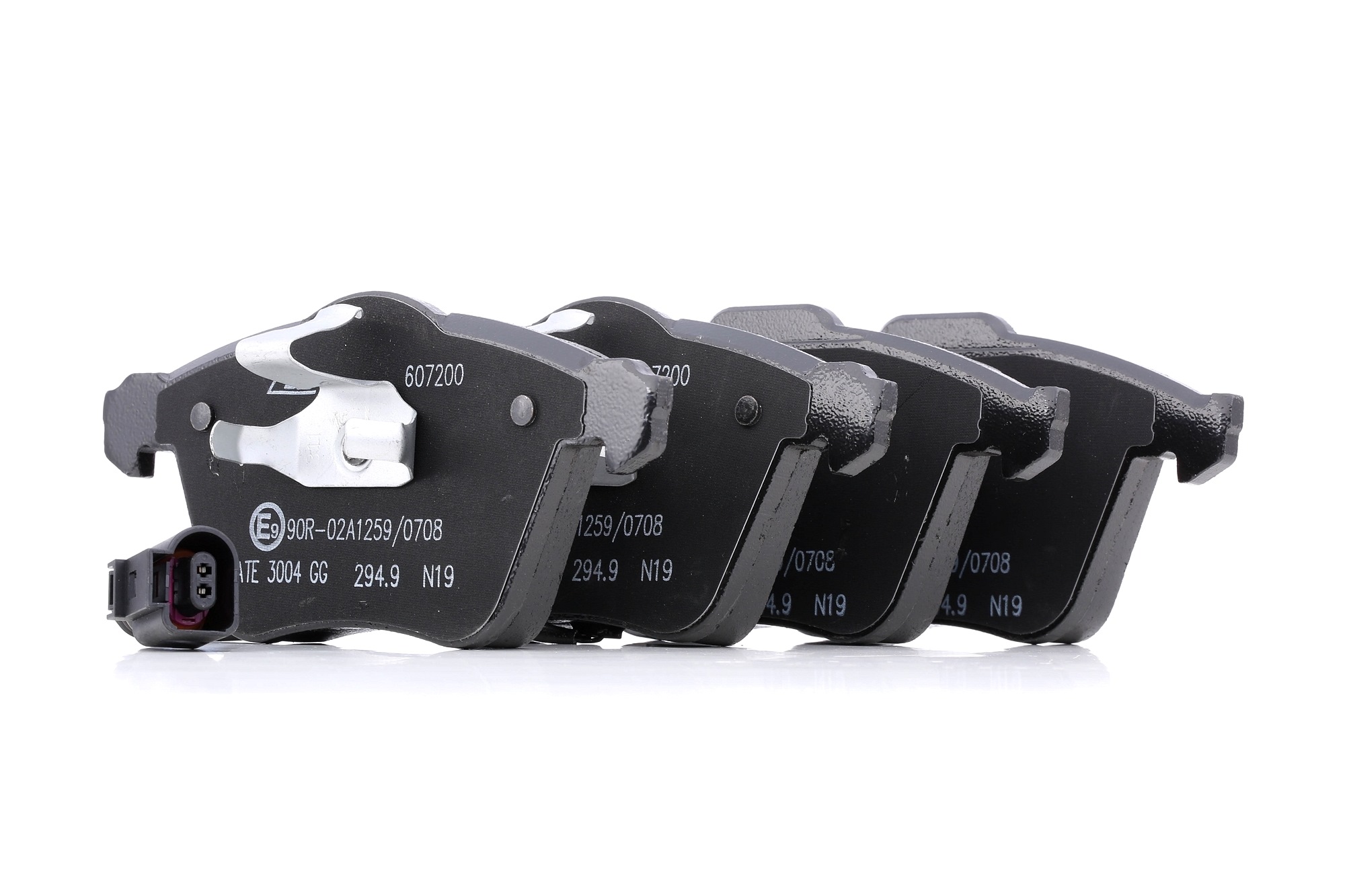 ATE 13.0460-7200.2 Brake pad set incl. wear warning contact-image-956275