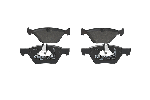 ATE 13.0460-7203.2 Brake pad set excl. wear warning contact-image-956278