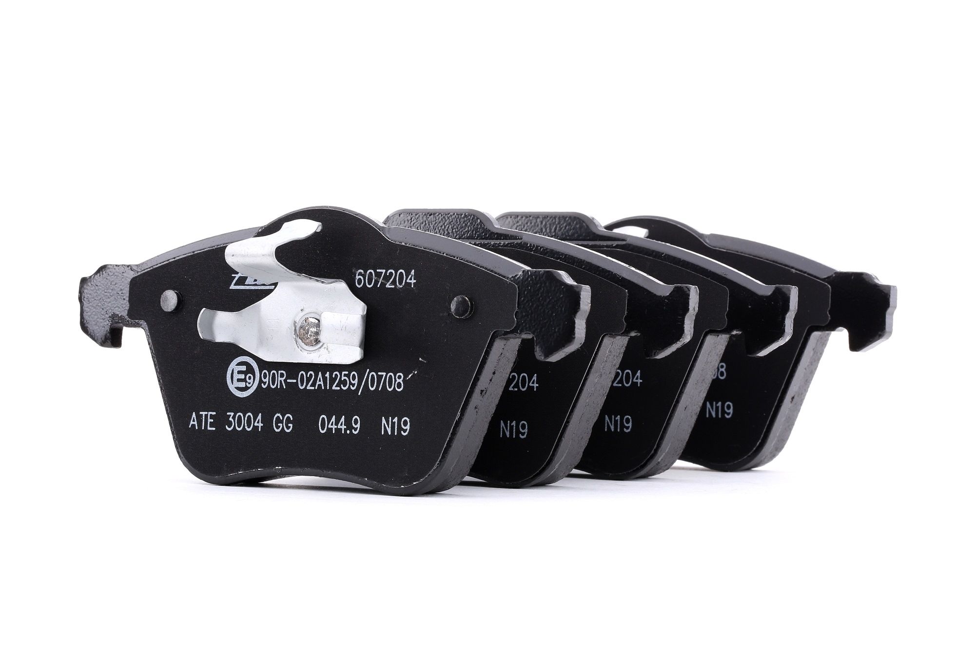 ATE 13.0460-7204.2 Brake pad set excl. wear warning contact-image-956279