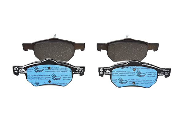 ATE 13.0460-7207.2 Brake pad set excl. wear warning contact-image-956282