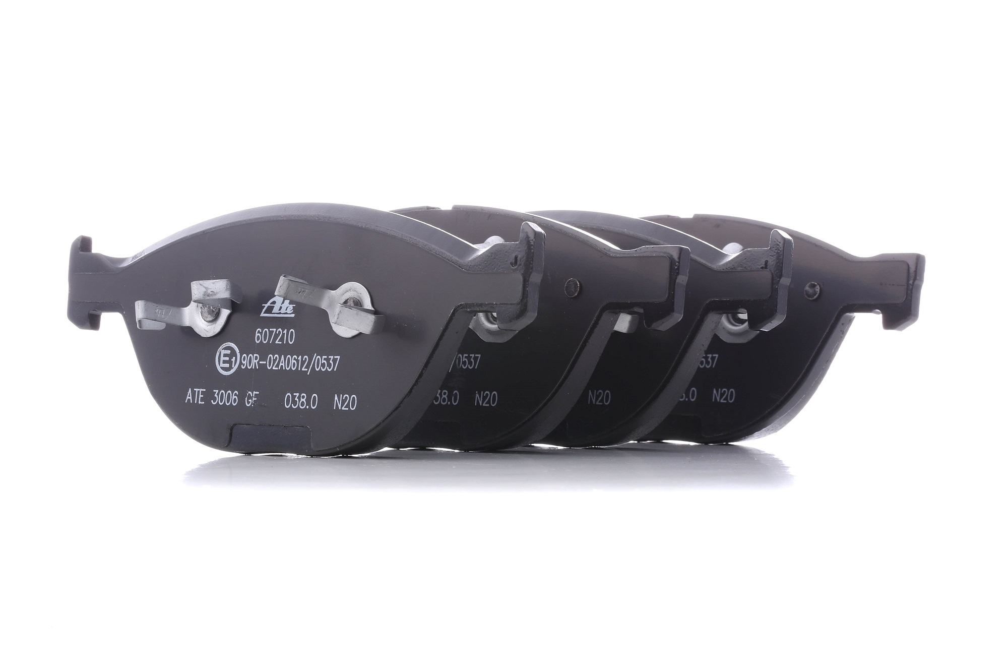 ATE 13.0460-7210.2 Brake pad set excl. wear warning contact-image-956284
