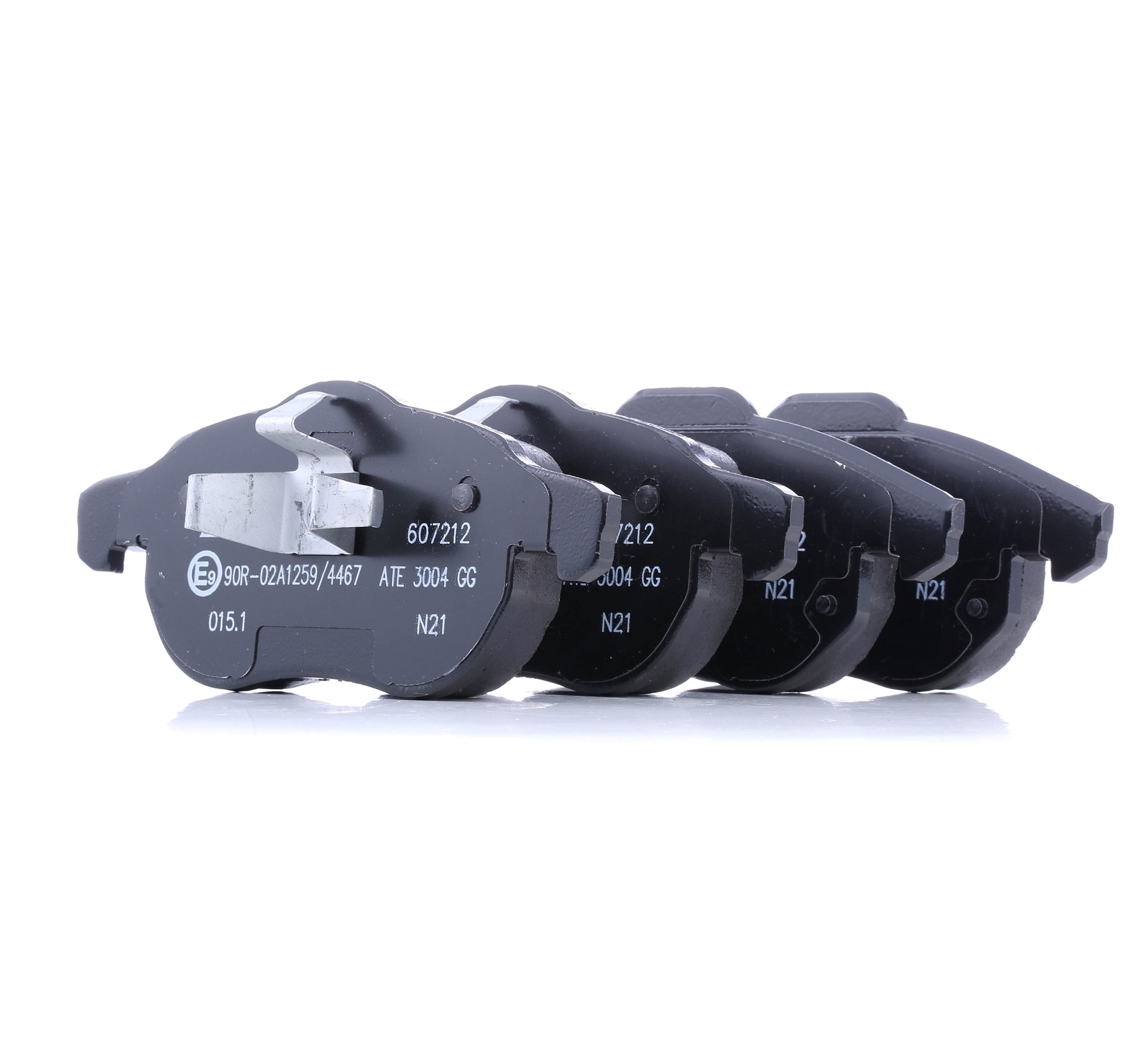 ATE 13.0460-7212.2 Brake pad set excl. wear warning contact-image-956286