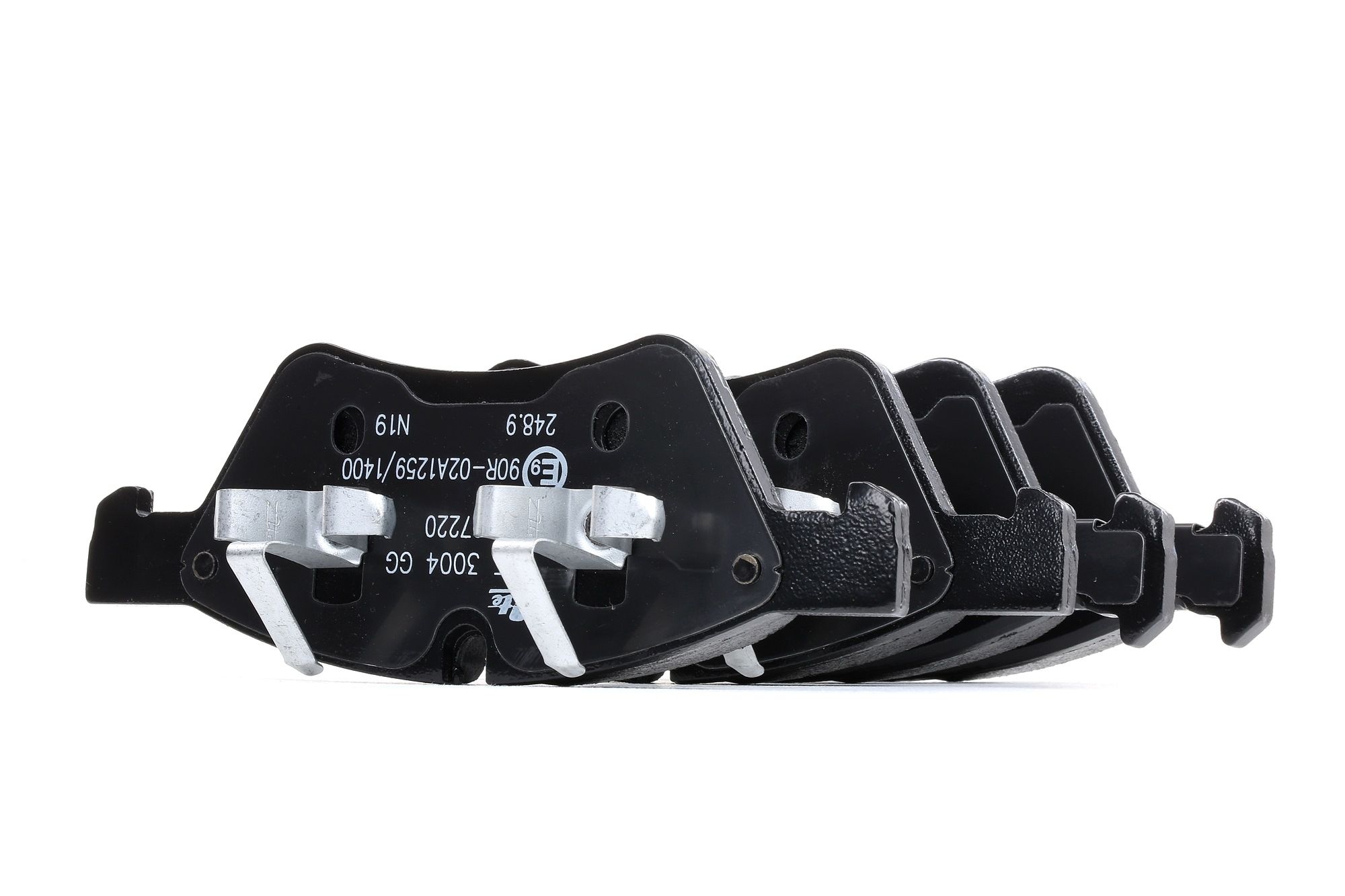 ATE 13.0460-7220.2 Brake pad set excl. wear warning contact-image-956294