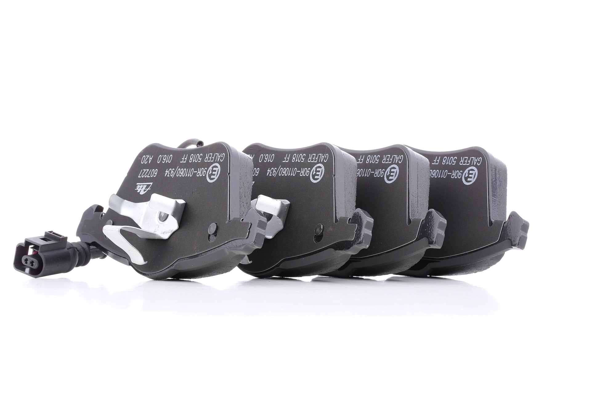 ATE 13.0460-7227.2 Brake pad set incl. wear warning contact-image-956301