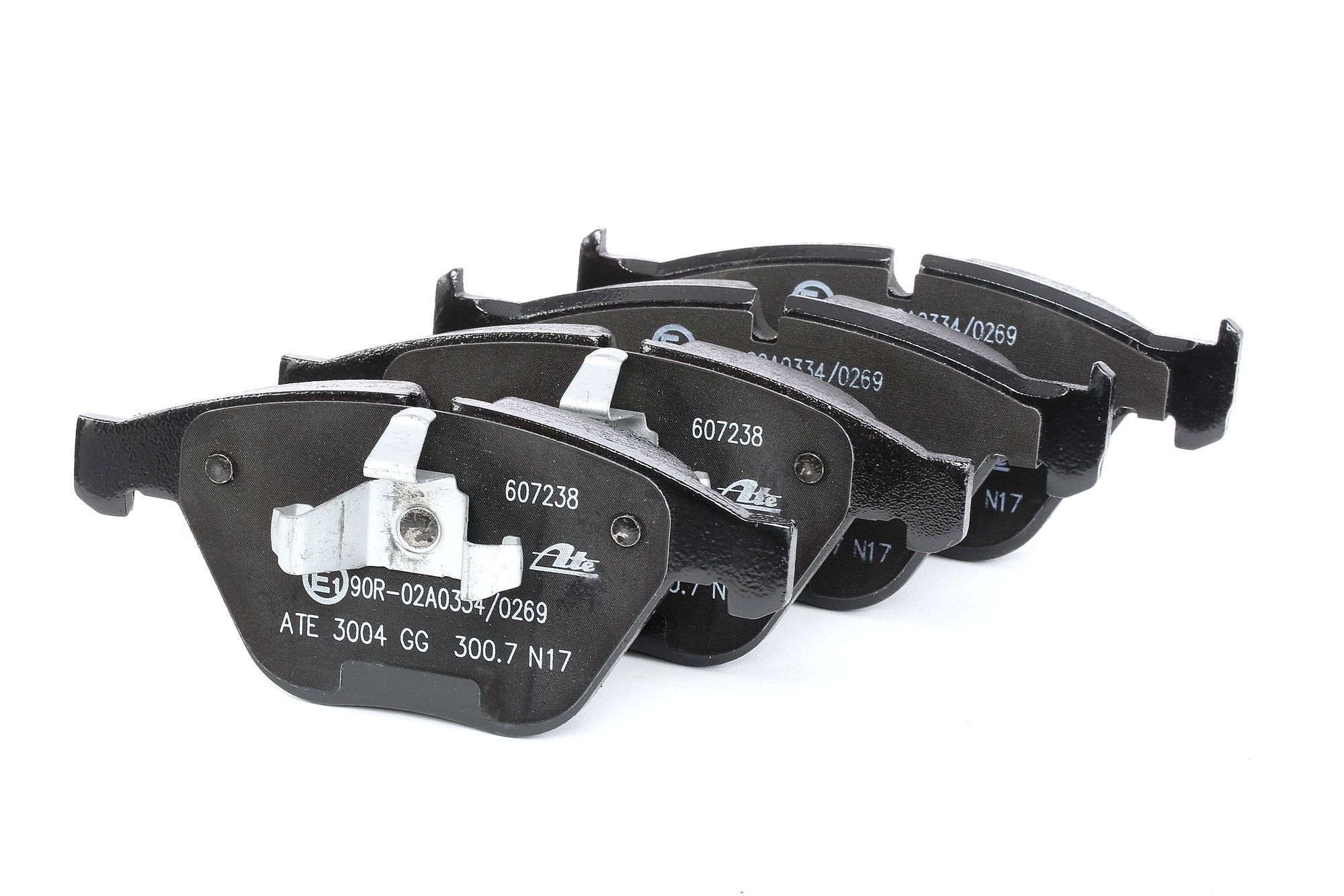 ATE 13.0460-7238.2 Brake pad set excl. wear warning contact-image-956311