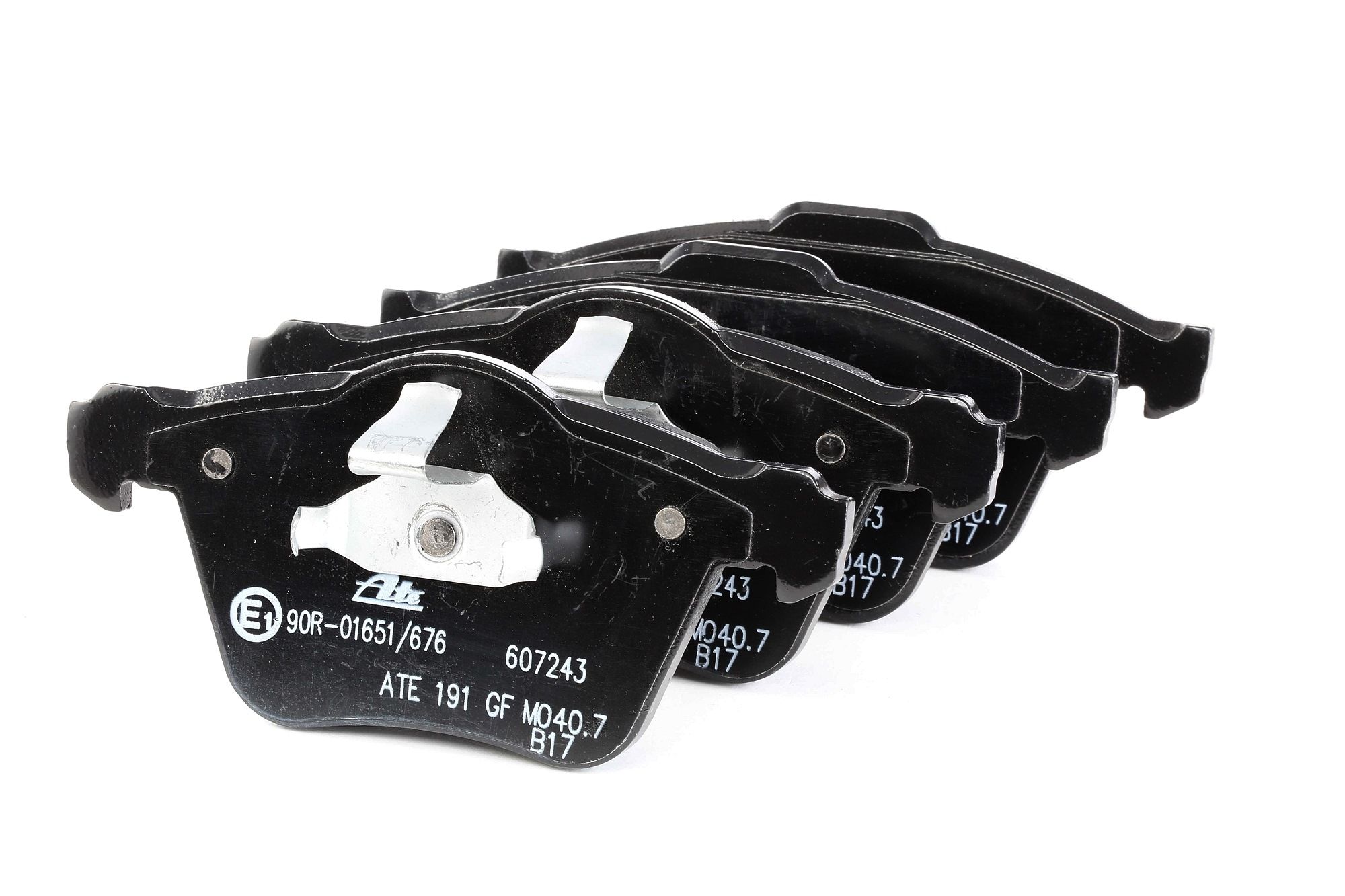 ATE 13.0460-7243.2 Brake pad set excl. wear warning contact-image-956316