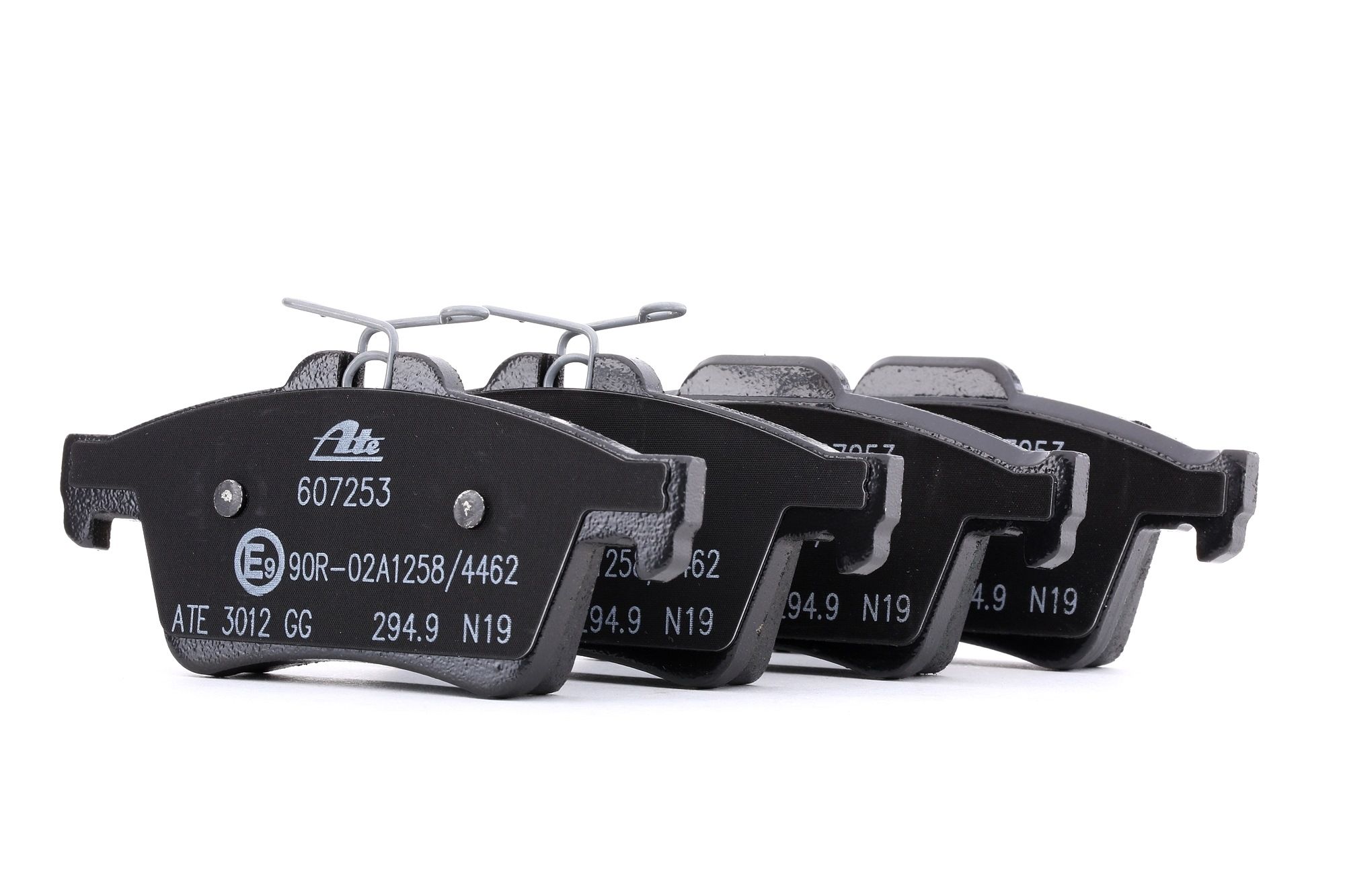 ATE 13.0460-7253.2 Brake pad set excl. wear warning contact-image-956326