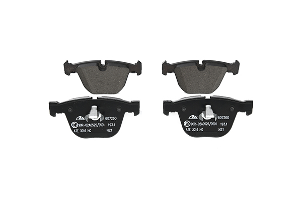 ATE 13.0460-7260.2 Brake pad set excl. wear warning contact-image-956333