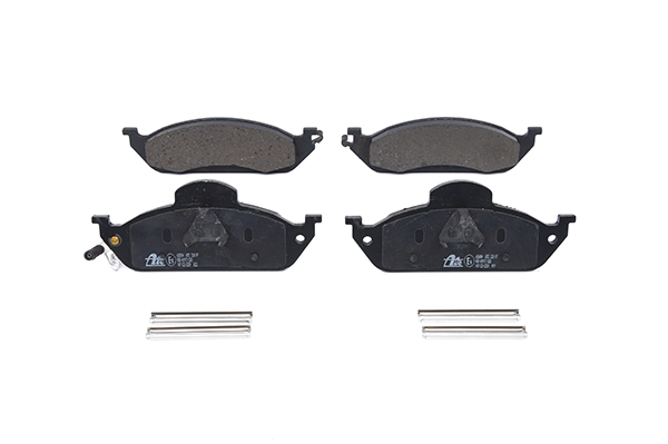 ATE 13.0460-8004.2 Brake pad set incl. wear warning contact, with accessories-image-956350