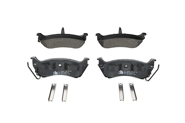 ATE 13.0460-8005.2 Brake pad set with acoustic wear warning, with accessories-image-956351