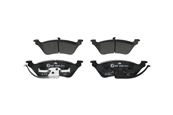 ATE 13.0460-8008.2 Brake pad set with acoustic wear warning-image-956354