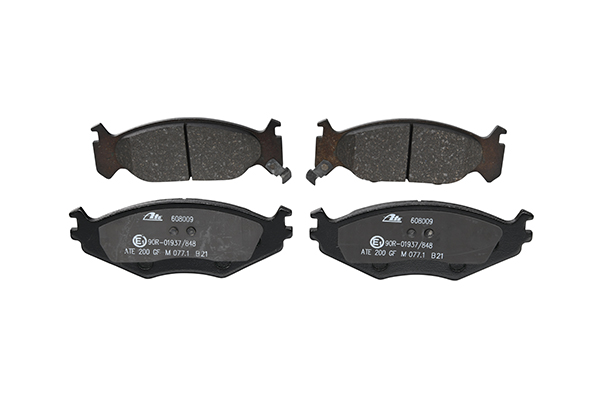 ATE 13.0460-8009.2 Brake pad set with acoustic wear warning-image-956355