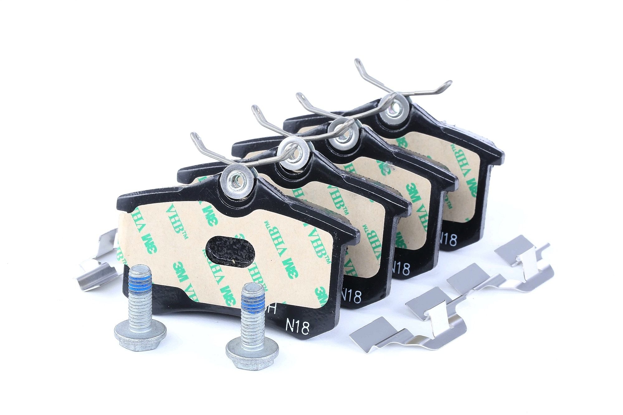 ATE 13.0470-2894.2 Brake pad set excl. wear warning contact, with brake caliper screws, with accessories-image-956409