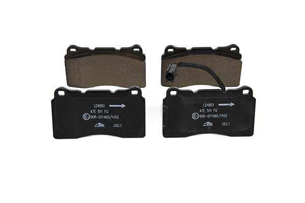 ATE 13.0470-4851.2 Brake pad set incl. wear warning contact-image-956438