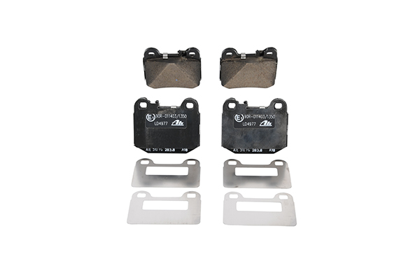 ATE 13.0470-4977.2 Brake pad set excl. wear warning contact, with accessories-image-956440