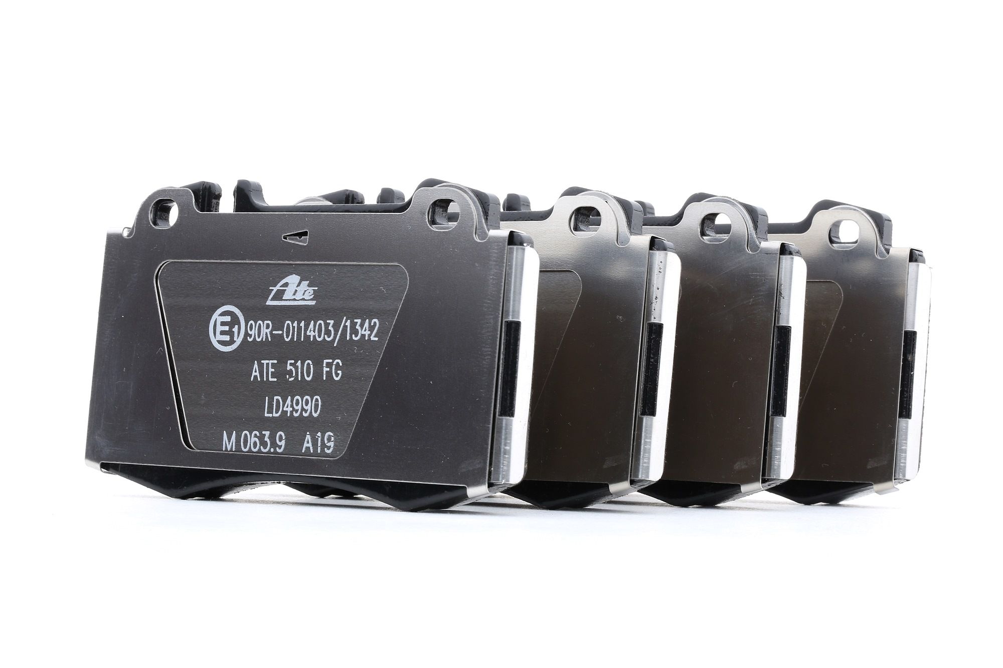 ATE 13.0470-4990.2 Brake pad set excl. wear warning contact-image-956442