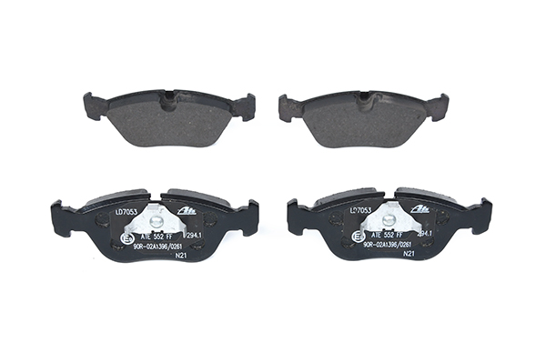 ATE 13.0470-7053.2 Brake pad set excl. wear warning contact-image-956450