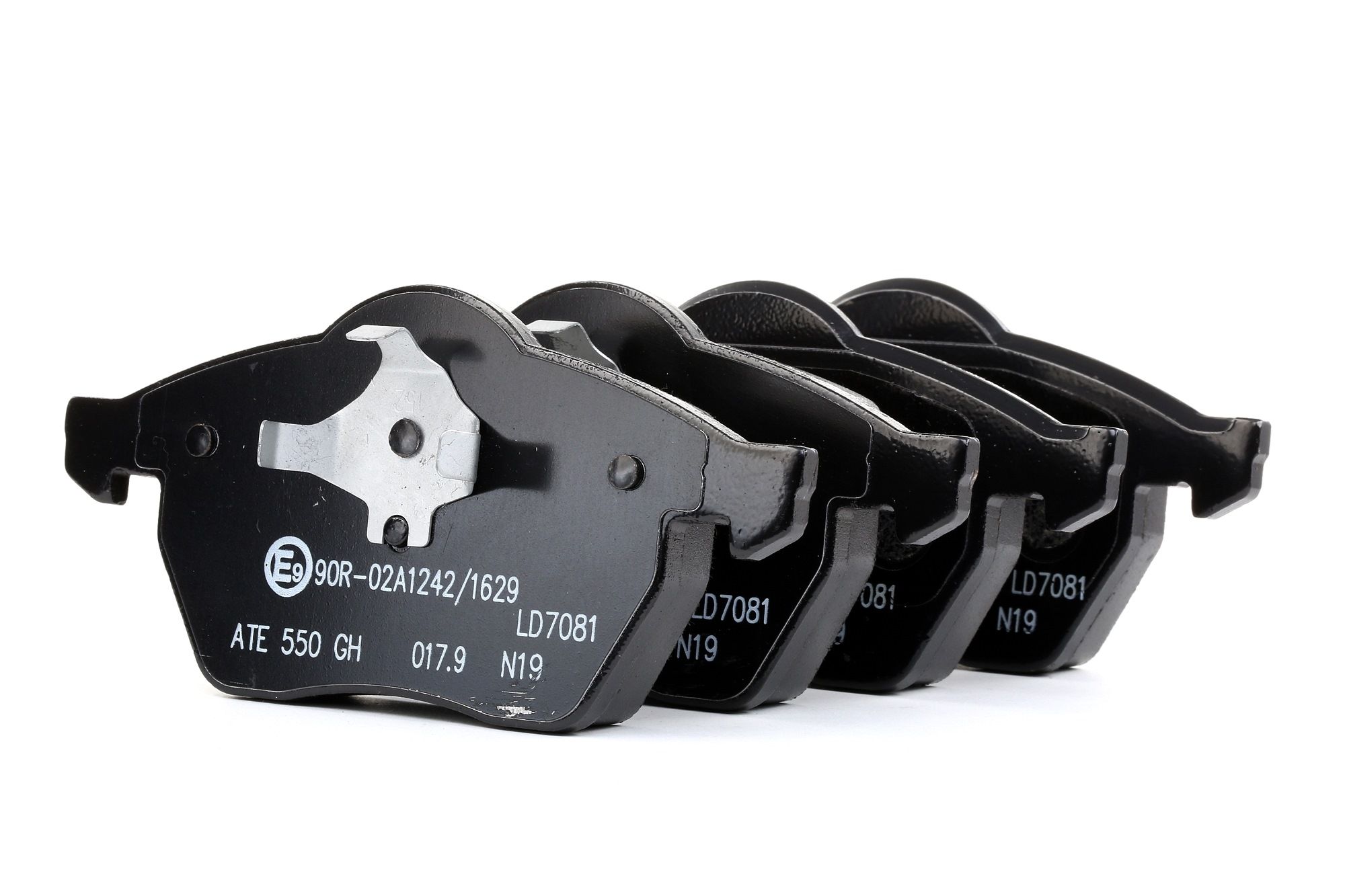 ATE 13.0470-7081.2 Brake pad set excl. wear warning contact-image-956453