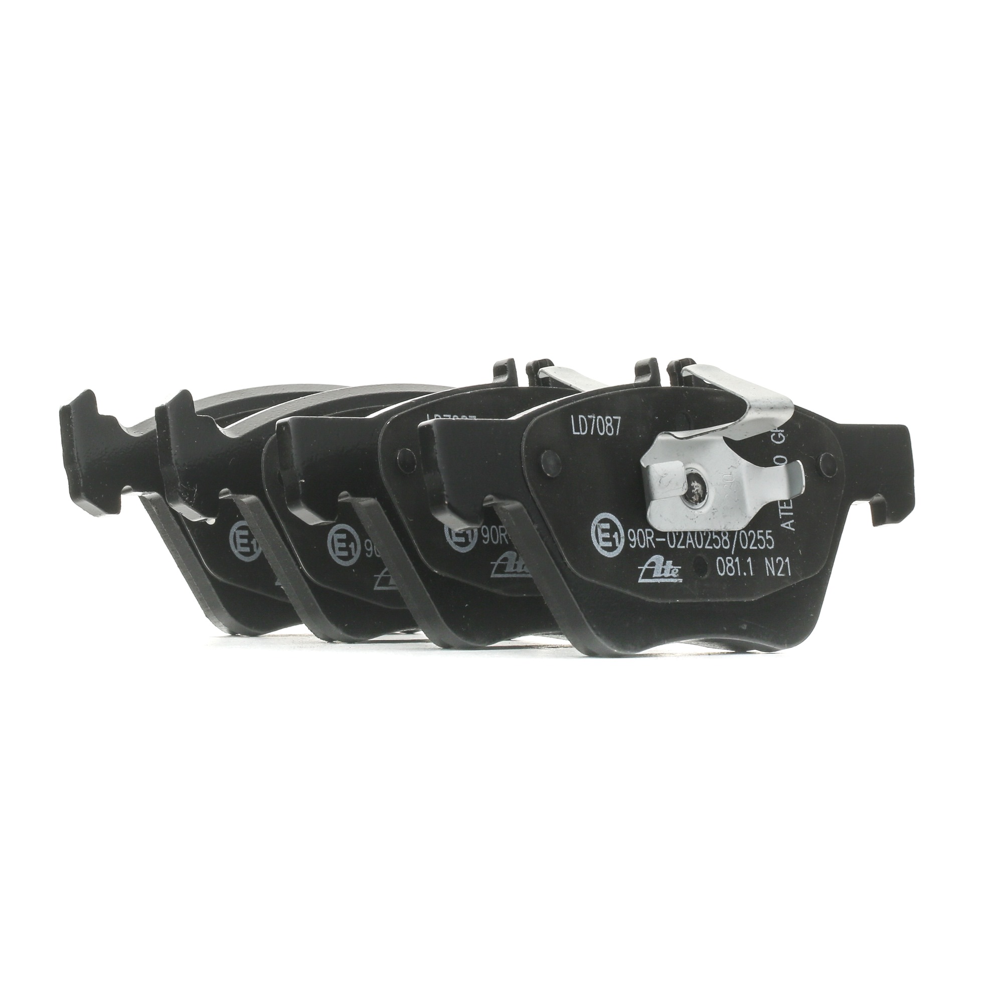 ATE 13.0470-7087.2 Brake pad set excl. wear warning contact-image-956455