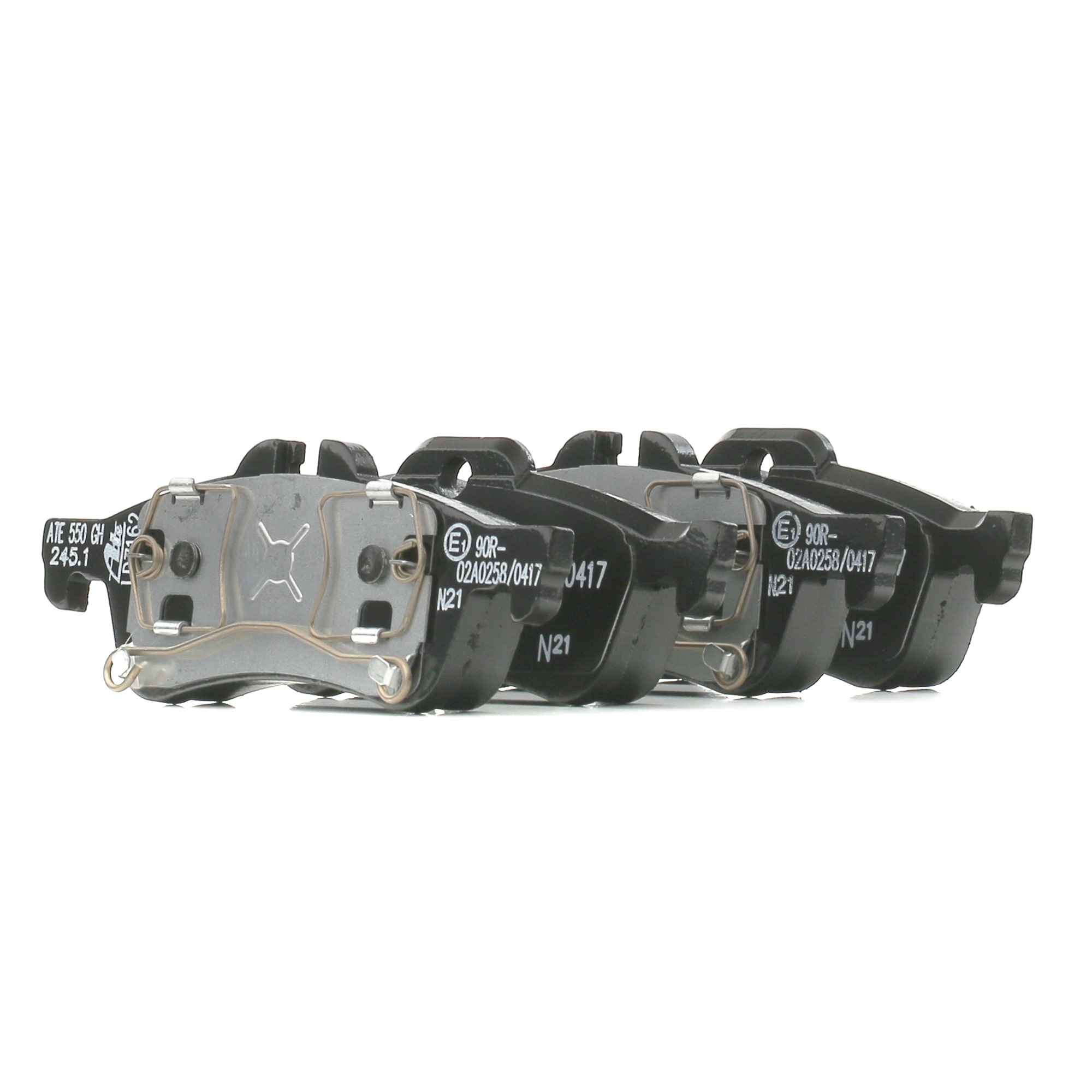 ATE 13.0470-7162.2 Brake pad set excl. wear warning contact-image-956470