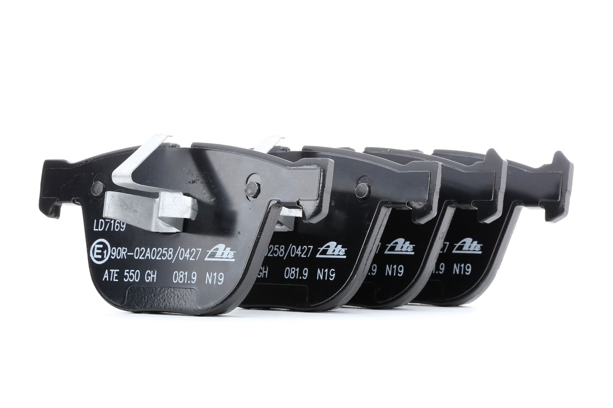 ATE 13.0470-7169.2 Brake pad set excl. wear warning contact-image-956474