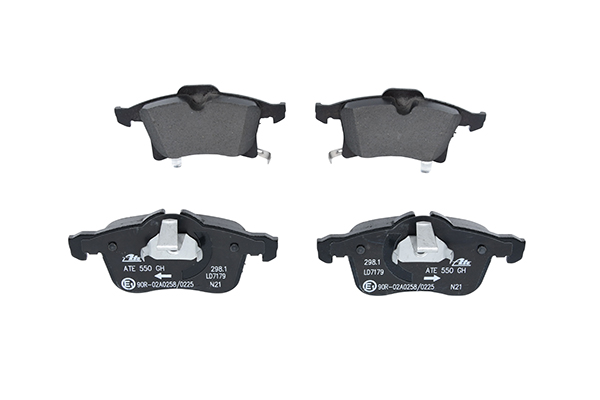 ATE 13.0470-7179.2 Brake pad set with acoustic wear warning-image-956479
