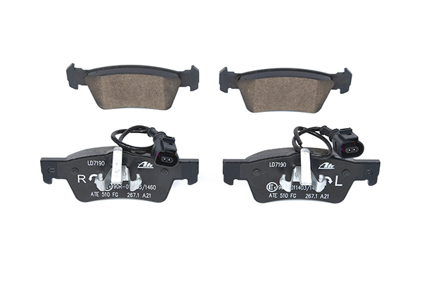 ATE 13.0470-7190.2 Brake pad set incl. wear warning contact-image-956484