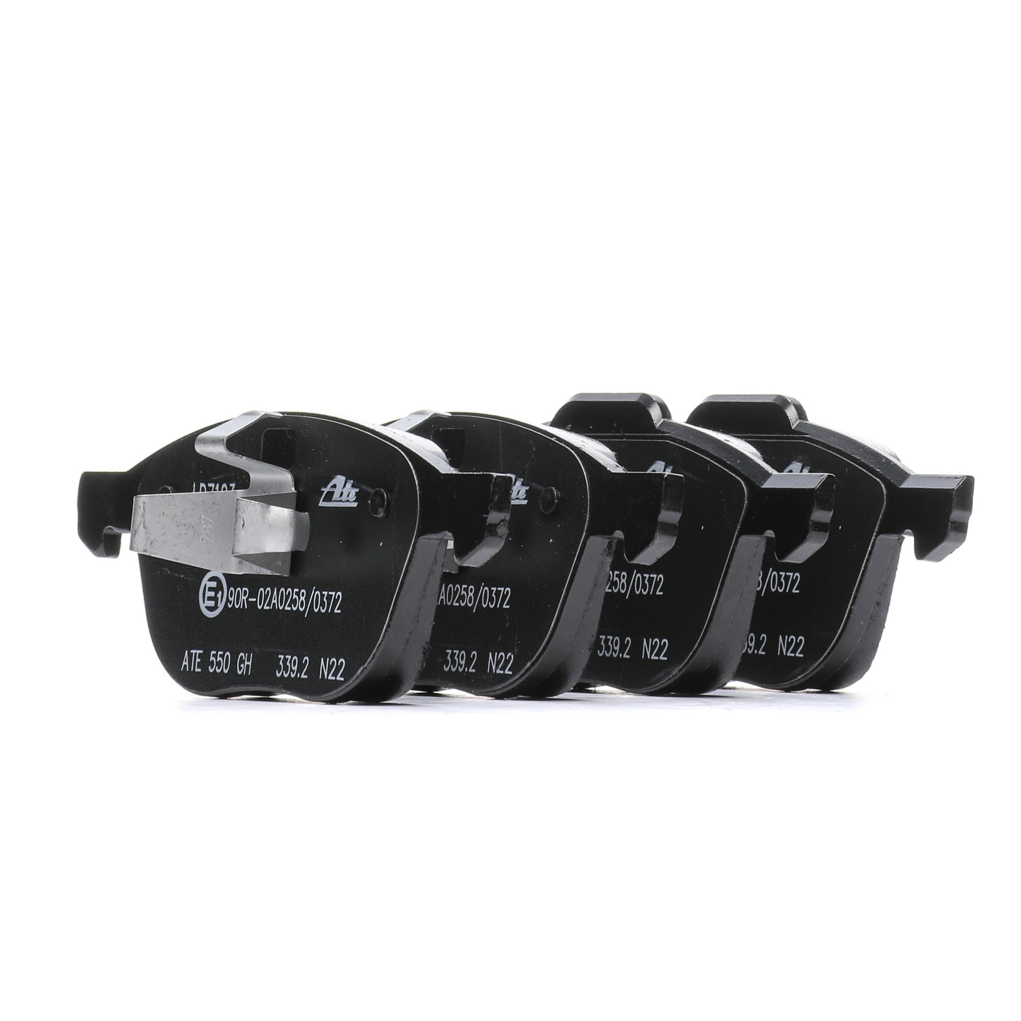 ATE 13.0470-7193.2 Brake pad set excl. wear warning contact-image-956486