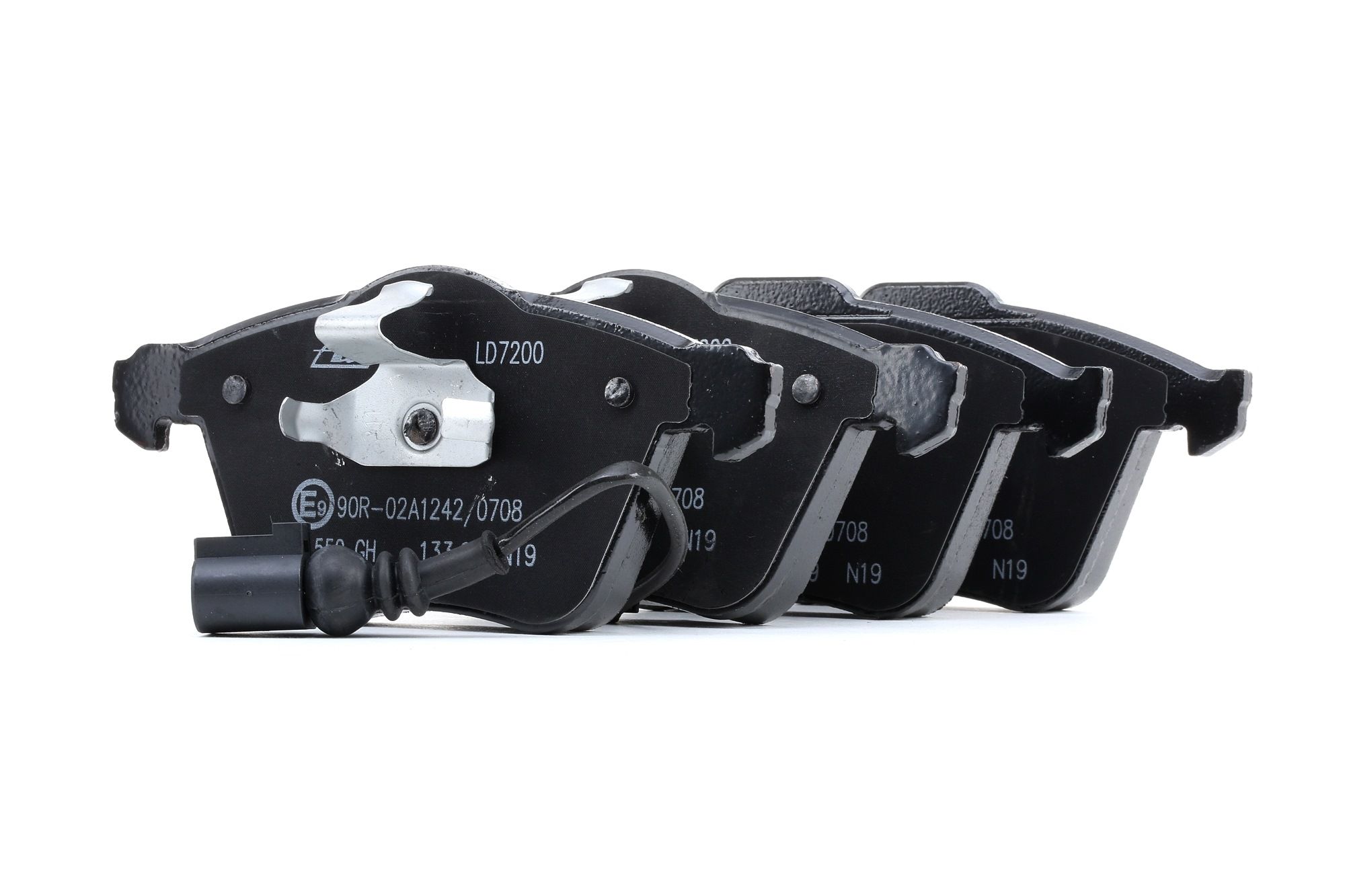 ATE 13.0470-7200.2 Brake pad set incl. wear warning contact-image-956489