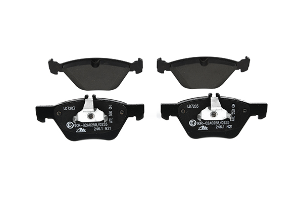 ATE 13.0470-7203.2 Brake pad set excl. wear warning contact-image-956492