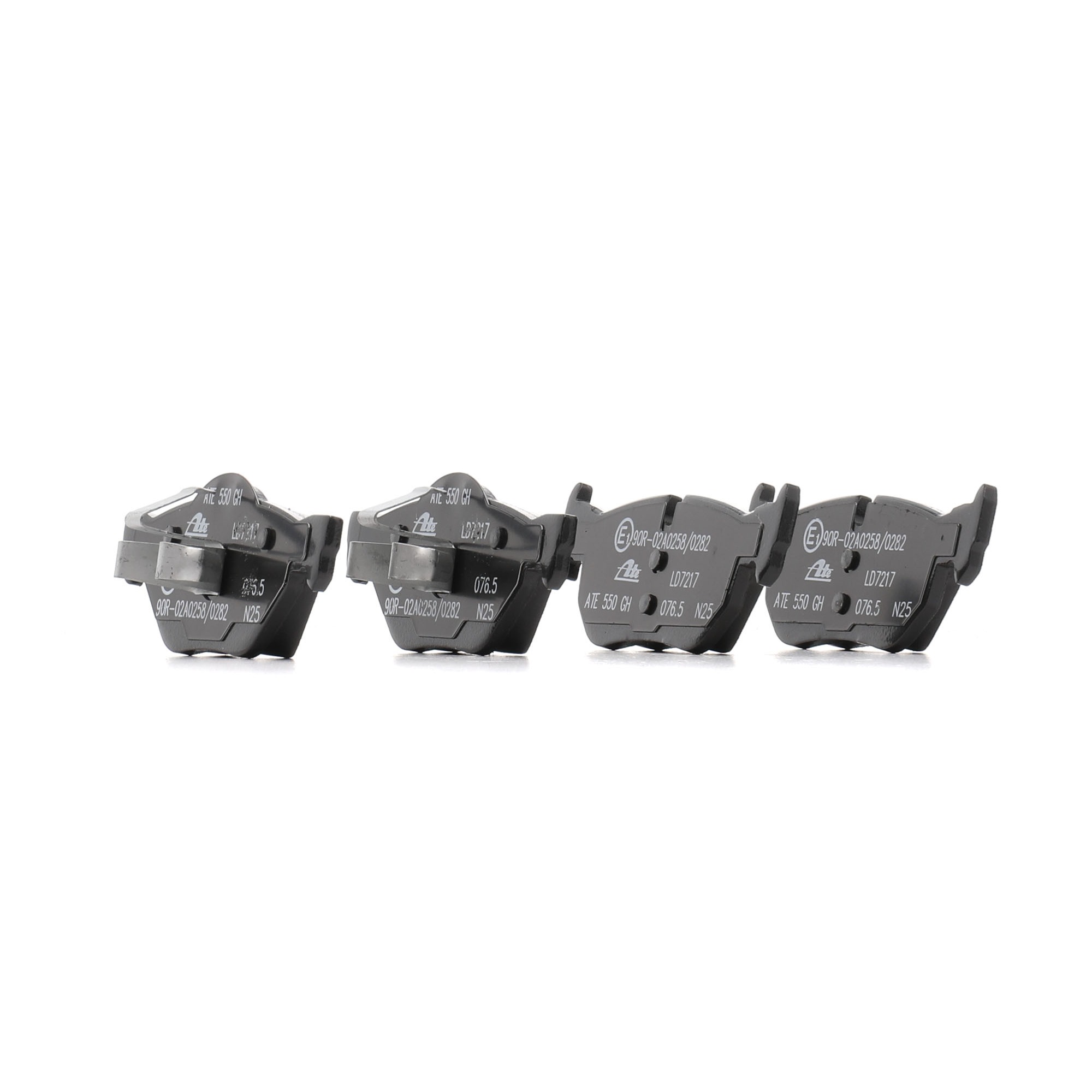 ATE 13.0470-7217.2 Brake pad set excl. wear warning contact-image-956498