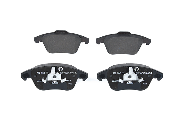 ATE 13.0470-7230.2 Brake pad set excl. wear warning contact-image-956507