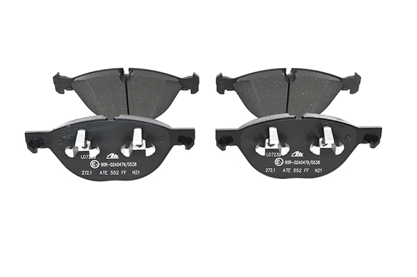 ATE 13.0470-7239.2 Brake pad set excl. wear warning contact-image-956512