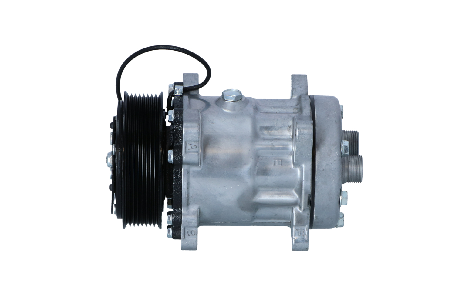 NRF 32874 AC Compressor EASY FIT PAG 46, with seal ring, with gaskets/seals-image-9565225