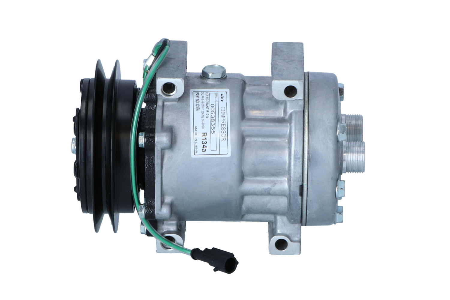 NRF 32876 AC Compressor EASY FIT PAG 46, with seal ring, with gaskets/seals-image-9565234