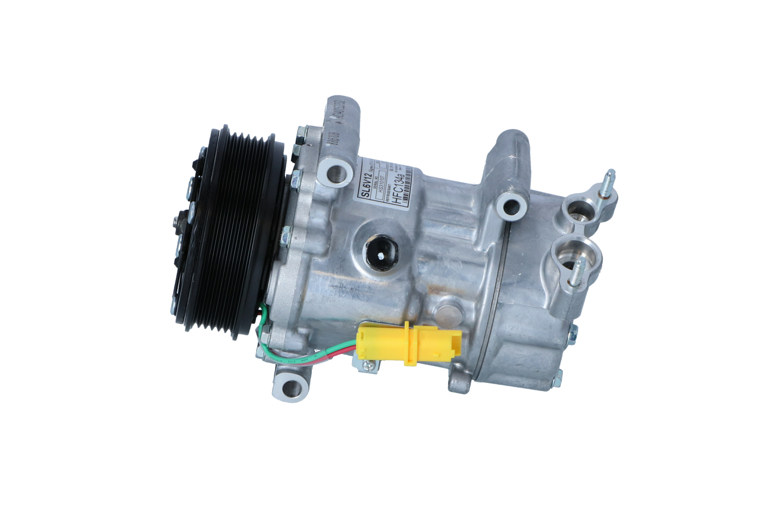 NRF 32908 AC Compressor EASY FIT PAG 46, Refrigerant: R134a, with PAG compressor oil, with gaskets/seals-image-9565549