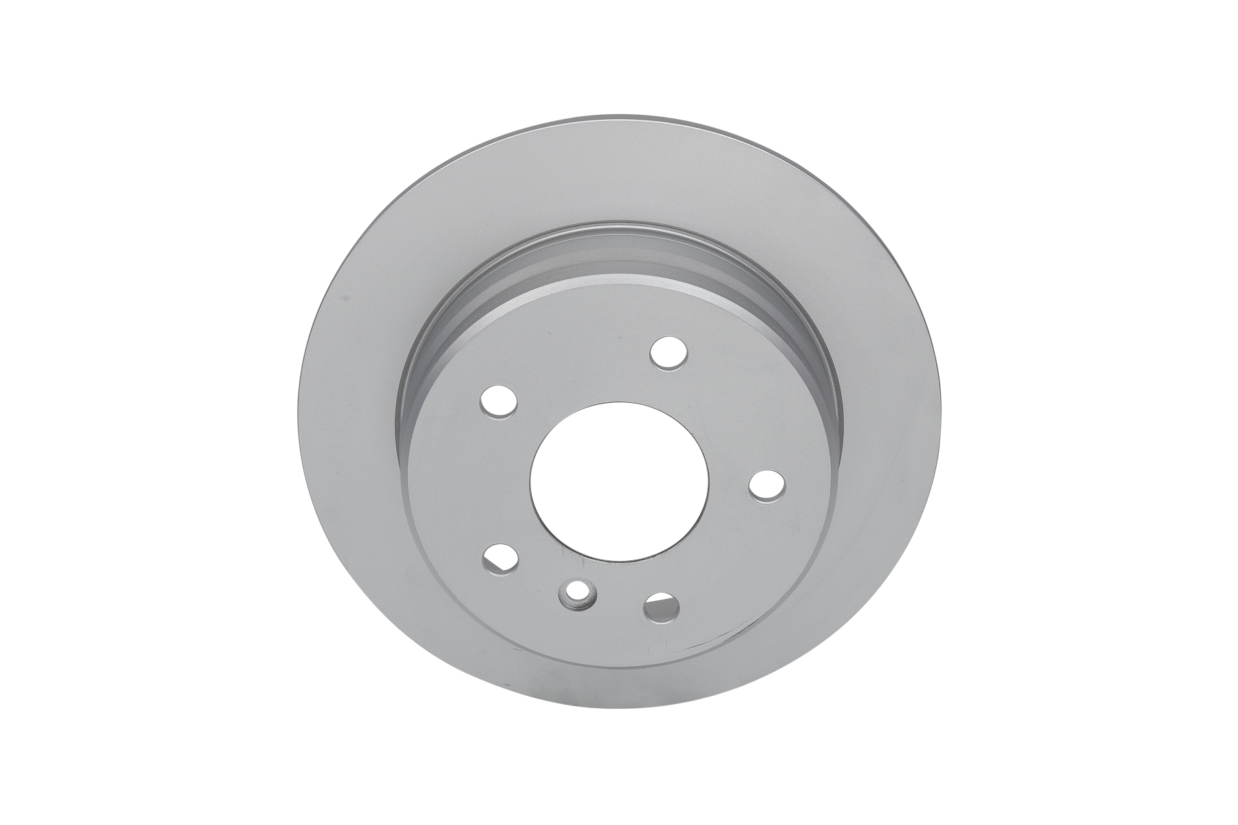 Side view of ATE 24.0108-0111.1 Brake disc solid, Coated