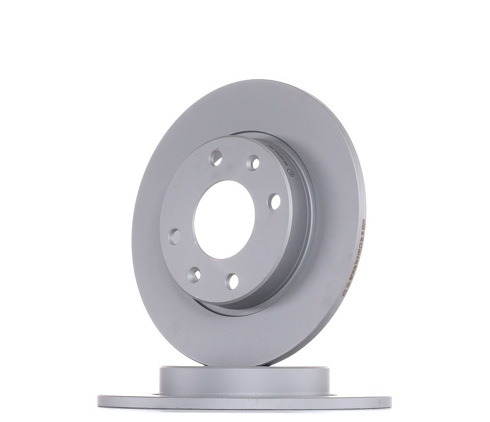 ATE 24.0110-0187.1 Brake disc solid, Coated, with bolts/screws-image-956787