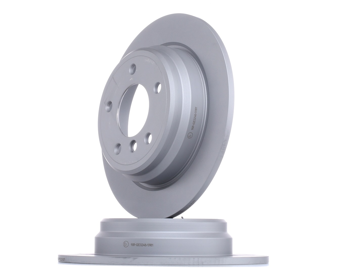 ATE 24.0110-0227.1 Brake disc solid, Coated, High-carbon, with bolts/screws-image-956822