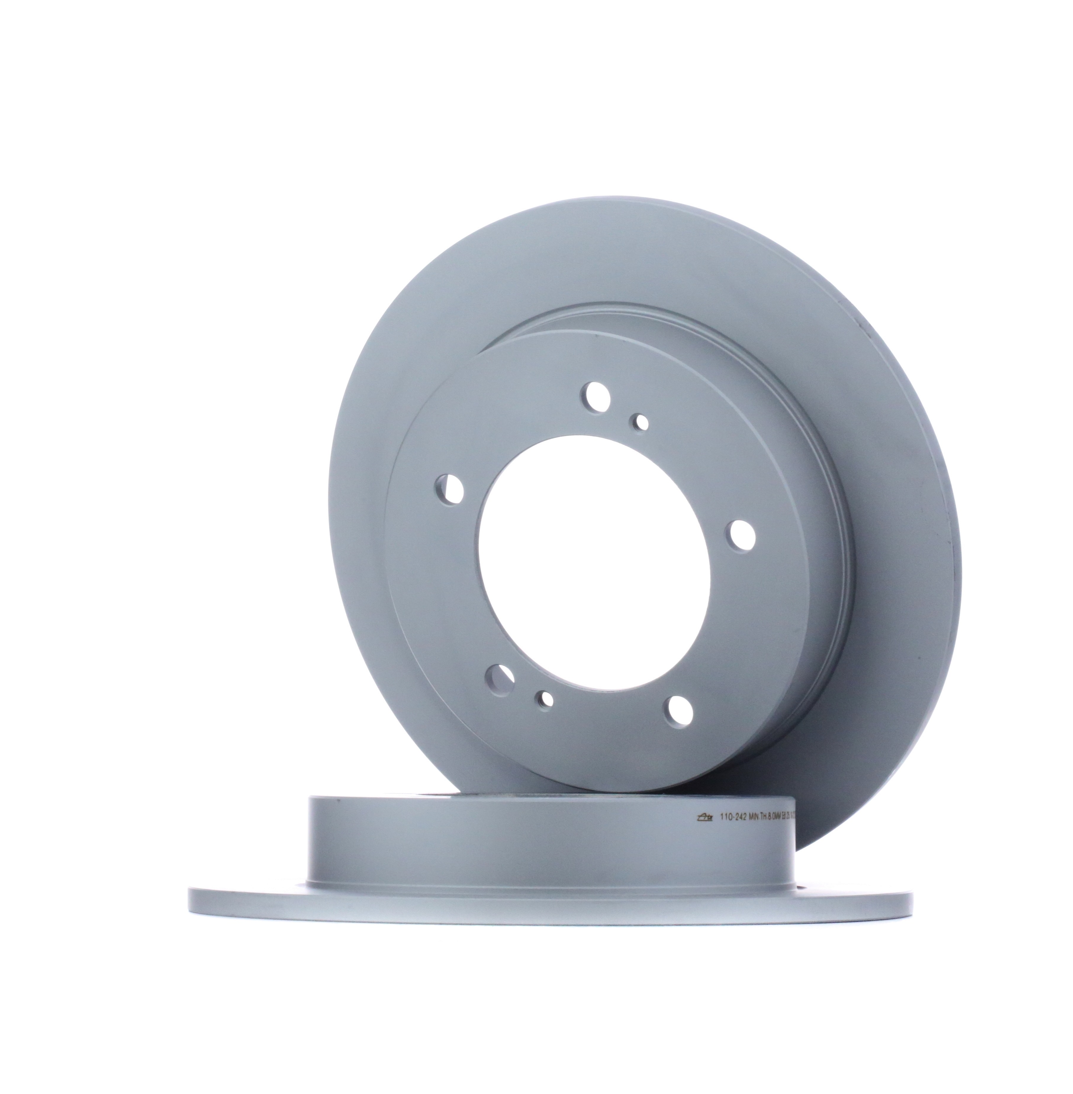 ATE 24.0110-0242.1 Brake disc solid, Coated-image-956837