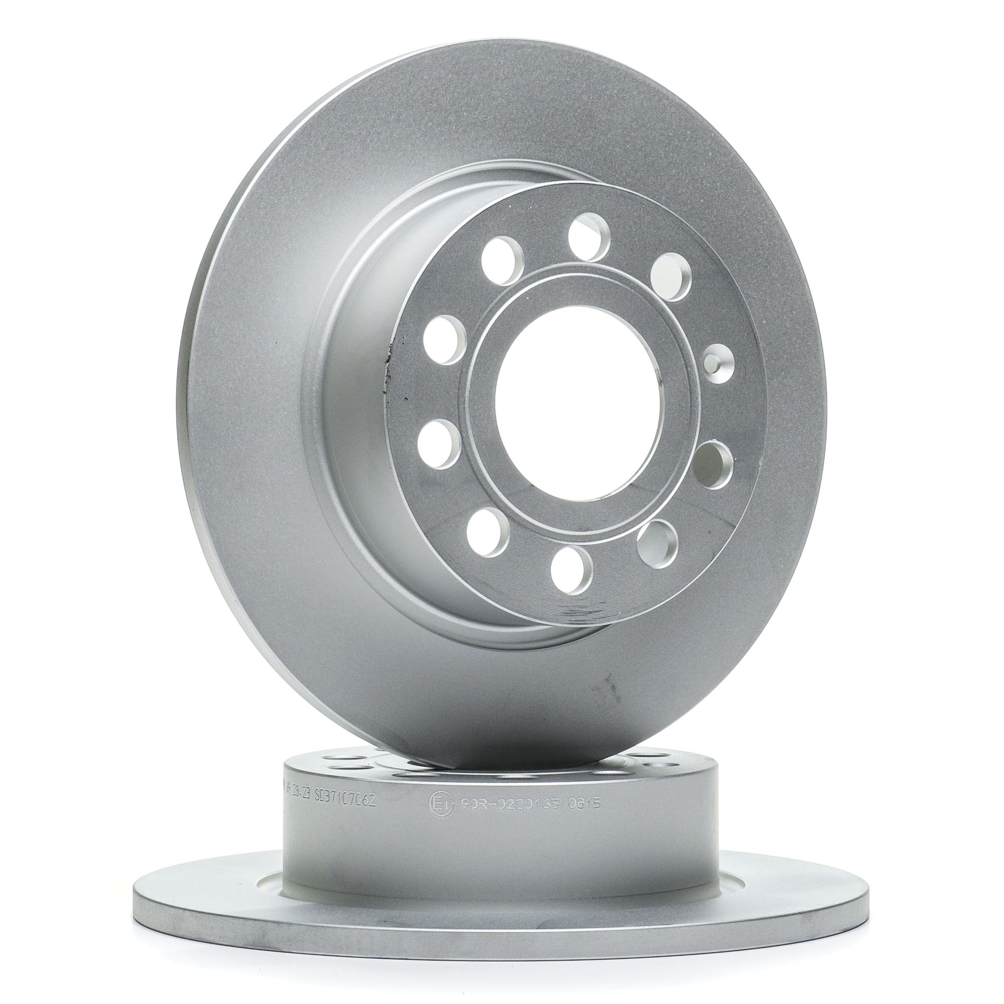 ATE 24.0110-0277.1 Brake disc solid, Coated, with bolts/screws-image-956867